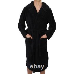 Mens Robe -Bathrobe Coral Fleece Thick Very Soft & Warm'' 5 Day Delivery'