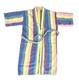 Mens VTG 1960s Turkish Terry Pastel Rainbow Stripe Bathrobe Small Medium OSFA
