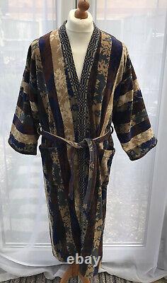 Mens Vintage Kenzo Paris Bath Robe Size Medium (excellent Condition)