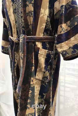 Mens Vintage Kenzo Paris Bath Robe Size Medium (excellent Condition)