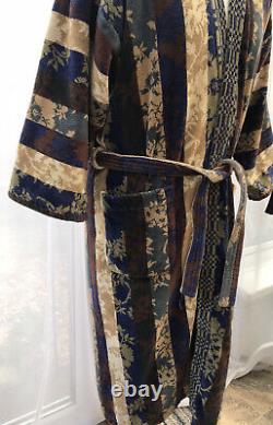 Mens Vintage Kenzo Paris Bath Robe Size Medium (excellent Condition)