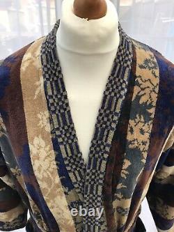 Mens Vintage Kenzo Paris Bath Robe Size Medium (excellent Condition)