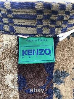 Mens Vintage Kenzo Paris Bath Robe Size Medium (excellent Condition)