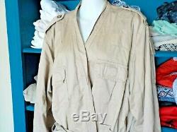 Mens WINNIFRED BEACH SPORT UTILITY BATHROBE Chest 46 Small/Medium $300