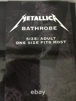 Metallica bathrobe NEW IN BOX Dressing Gown Logo