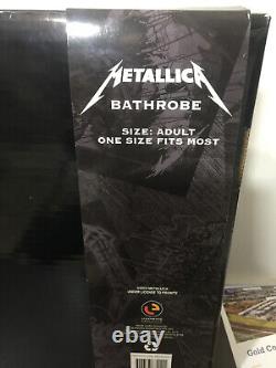Metallica bathrobe NEW IN BOX Dressing Gown Logo
