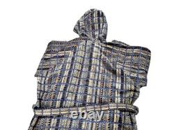 Missoni Bathrobe in cotton terry with Striped Pattern Unisex Size XL