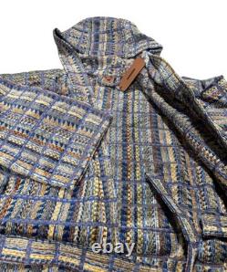 Missoni Bathrobe in cotton terry with Striped Pattern Unisex Size XL