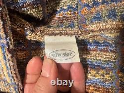 Missoni Bathrobe in cotton terry with Striped Pattern Unisex Size XL