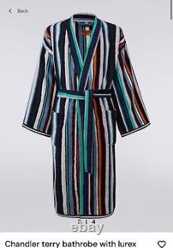 Missoni Chandler terry bathrobe with lurex Size S