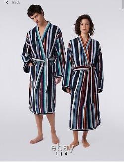 Missoni Chandler terry bathrobe with lurex Size S