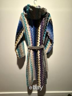Missoni Giacomo Multicolor Blue Bathrobe XL Current Style