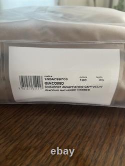 Missoni Giacomo Unisex hooded bathrobe in color code 160 Size XS