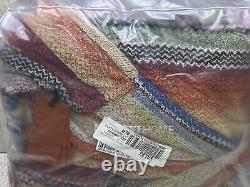 Missoni Home Archie Hooded Cotton Small Bath Robe $470 New