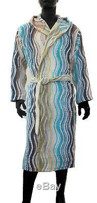 Missoni Home Bath Robe Cotton Peggy 170 Hooded Medium Chevron Collection