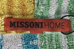 Missoni Home size S-M Bademantel bathrobe accappatoio peignoir albornoz Orange