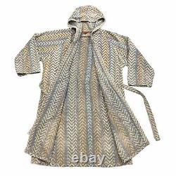 Missoni Patterned Bathrobe Vintage Designer Sleep Robe Nightwear Dressing Gown