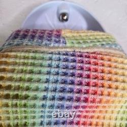 Missoni rainbow waffle turkish cotton bath robe italy medium Unisex