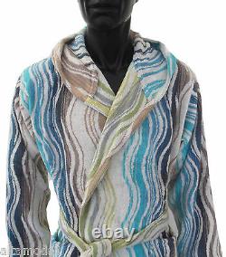 Missonihome Accappatoio Cappuccio Bath Robe Chevron Collection Peggy 170 Medium