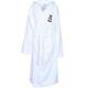Moschino Men's Pure 100% Cotton Luxury Bath Robes/Dressing Gowns White Men's XL