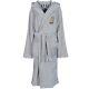 Moschino Men's Pure 100% Cotton Luxury Grey Bath Robes/Dressing Gowns Men's XL