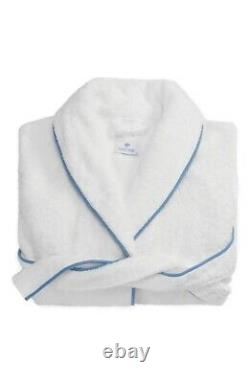 NEW $300 Matouk Cairo Egyptian Cotton Small Bath Robe Pool/Pool