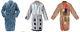 NEW 3 DOCTOR WHO Bath Robe Dressing Gown Captain Jack Dalek fourth Doctor