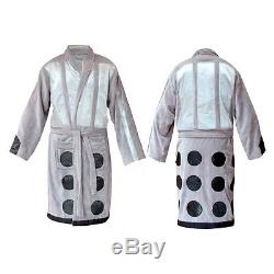 NEW 3 DOCTOR WHO Bath Robe Dressing Gown Captain Jack Dalek fourth Doctor