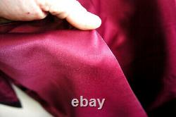 NEW Duke and Digham Sateen Satin Look Smoking Robe XL LSR-60828 Bathrobe o98