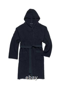 NEW Huckberry x Onsen Supima Cotton Large Waffle Bath Robe Luxurious Navy Unisex NEW Huckberry x Onsen Supima Cotton Large Waffle Bath Robe Luxurious Navy Unisex
