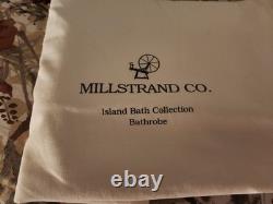 NEW Millstrand Co. Unisex Bathrobe Morning White L Island Bath Collection withTags
