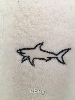 NEW Paul & Shark Jacket Bathrobe Accappatoio Swimm Giacca Uomo Men 3XL WHITE