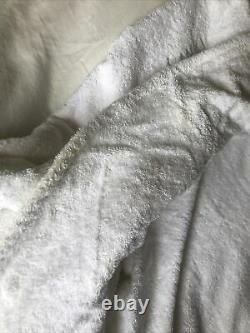 NEW Rare Supreme x Frette Terry Bathrobe Mens 15 S/S BOX LOGO White Robe