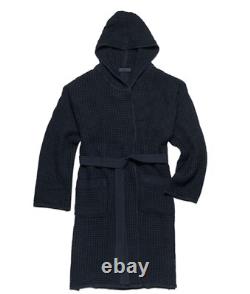 NEW Small Huckberry Onsen Supima Waffle Bath Robe Luxurious Lightweight Cotton