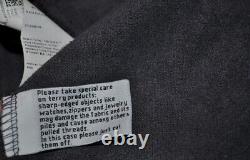 NEW no tags TERRY luxury BATH ROBE HUGO BOSS SHAWL COLLAR gray pockets Large L