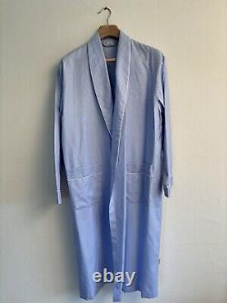 NWOT Zimmerli robe M (fits L) 100% cotton Missing belt