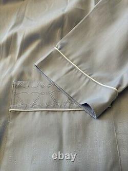 NWOT Zimmerli robe M (fits L) 100% cotton Missing belt