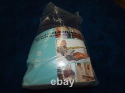 NWT Alexander Del Rossa Mens Long Big Tall Sherpa Blue Plush Hood Bathrobe 1X/2X