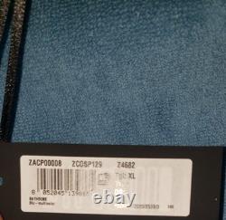 NWT Versace Multicolor-Blu Size X Large Cotton Terry Bathrobe ZACP00008