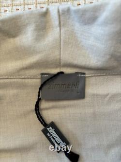 NWT Zimmerli robe M (fits L) cotton & cashmere