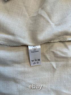 NWT Zimmerli robe M (fits L) cotton & cashmere