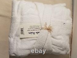 Nefertari Hooded Bathrobe Womem Men 100% organic Egyptian Cotton (High Quality)