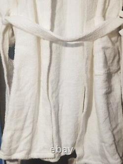 Nefertari Hooded Bathrobe Womem Men 100% organic Egyptian Cotton (High Quality)