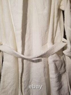 Nefertari Hooded Bathrobe Womem Men 100% organic Egyptian Cotton (High Quality)
