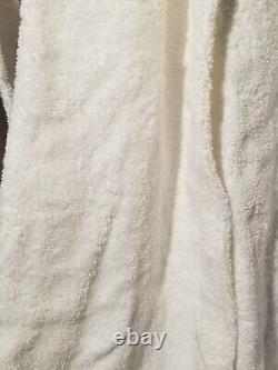 Nefertari Hooded Bathrobe Womem Men 100% organic Egyptian Cotton (High Quality)