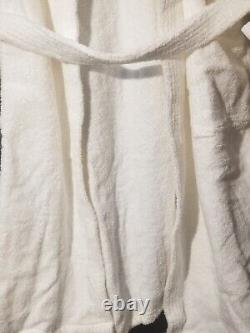 Nefertari Hooded Bathrobe Womem Men 100% organic Egyptian Cotton (High Quality)