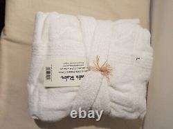 Nefertari Hooded Bathrobe Womem Men 100% organic Egyptian Cotton (High Quality)