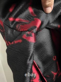 New & Lingwood Royal Skull Dressing Gown Heavy Silk Gown. Xl. Rare Pattern New & Lingwood Royal Skull Dressing Gown Heavy Silk Gown. Xl. Rare Pattern