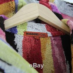 New Missoni Home Luxury Homer Hooded Bathrobe Dressing Gown S BNWT Robe Unisex 1
