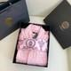 New Versace Baroque Bathrobe One Size Authentic cotton Light Pink
